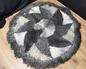Skóry owcze - Dywany okrągłe - eco-carpets-sheepskin-adam-leather